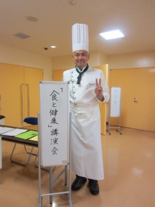 地元・坪井公民館で「食と健康」をテーマに講演させて頂きました