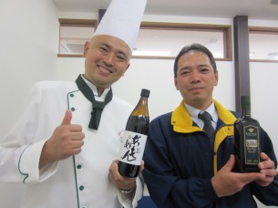 伝統的製法による美味しい醤油を用意して下さった、吉田努さんです